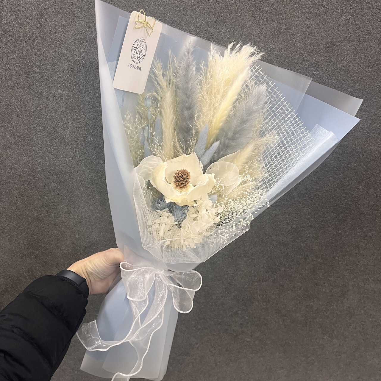 【店舗受取り】ドライの韓国風ブーケ ラッピング付き!