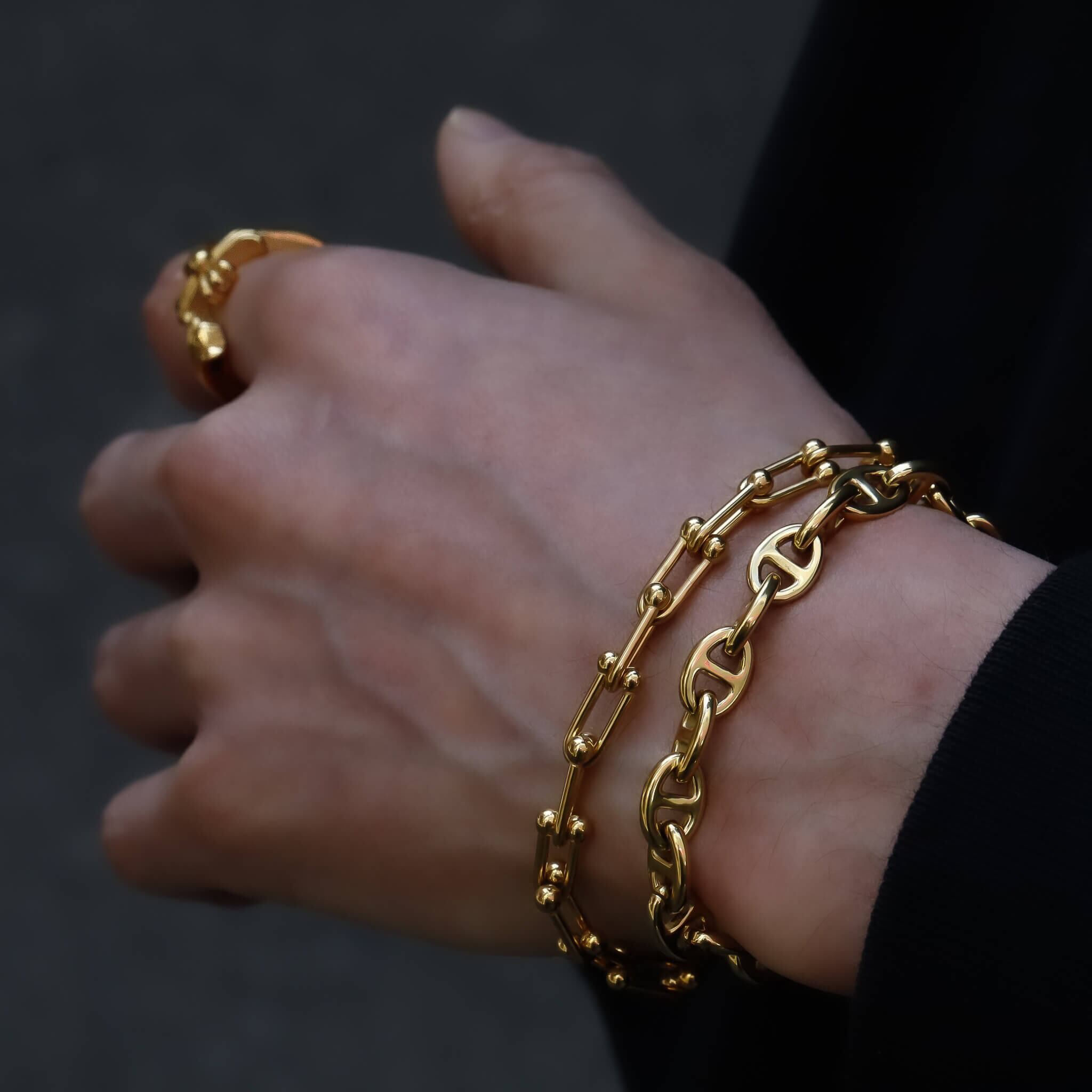 316L hardware chain bracelet VB6-89 | VERIELA