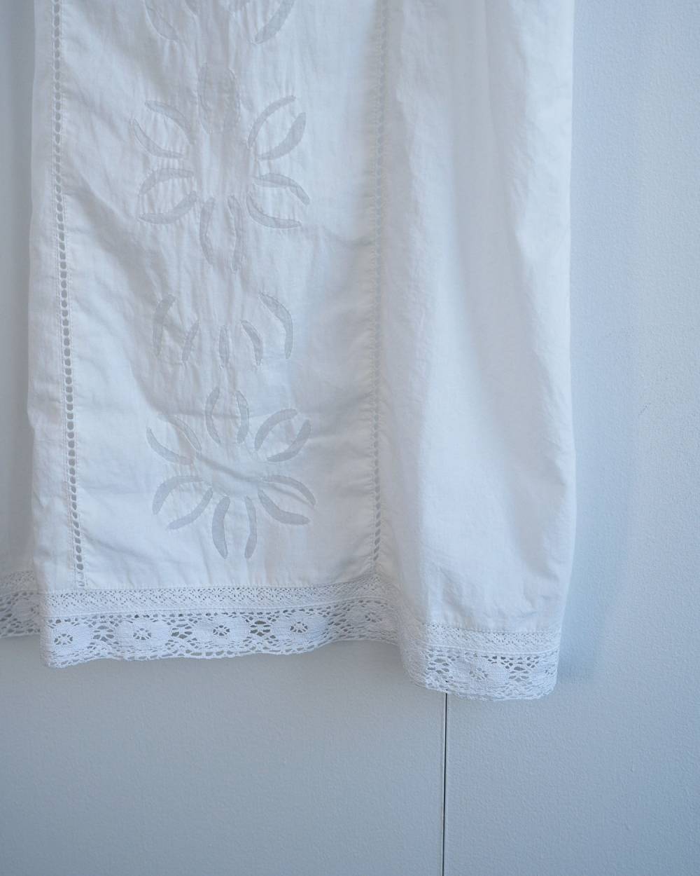 anuke Patchwork Lace Onepiece ホワイト 38 anuke】Patchwork Lace