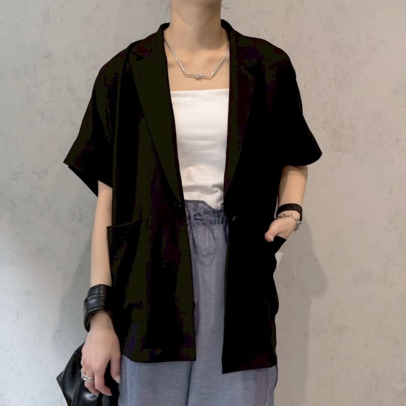 カフネ ジャケット 38美品お値下げ中最終 買うファッション - 年末 