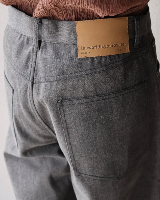 theworldisyouroyster 25ss/TWIST Denim