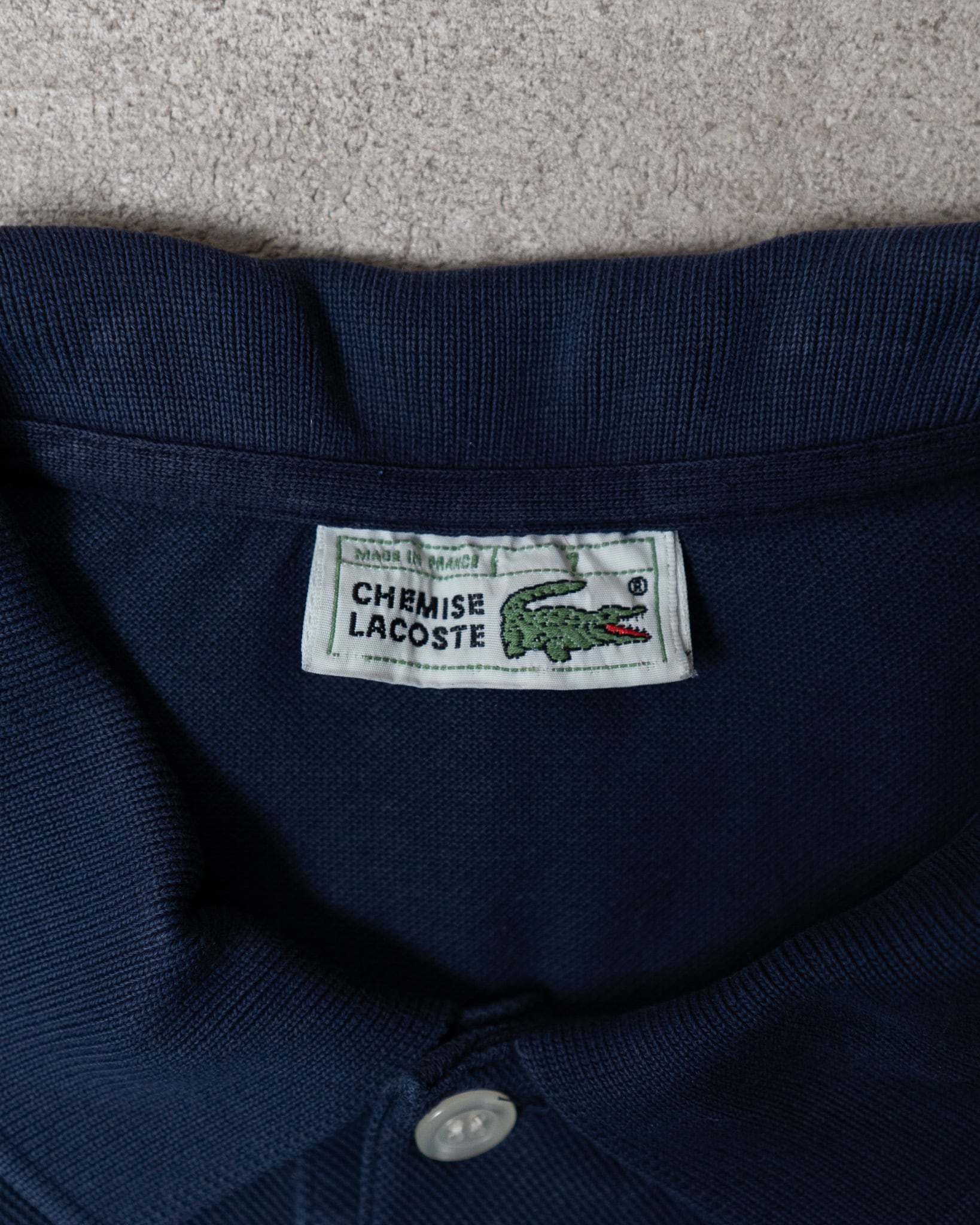 1980s】CHEMISE LACOSTE Polo Shirts Made in France フレンチラコステ
