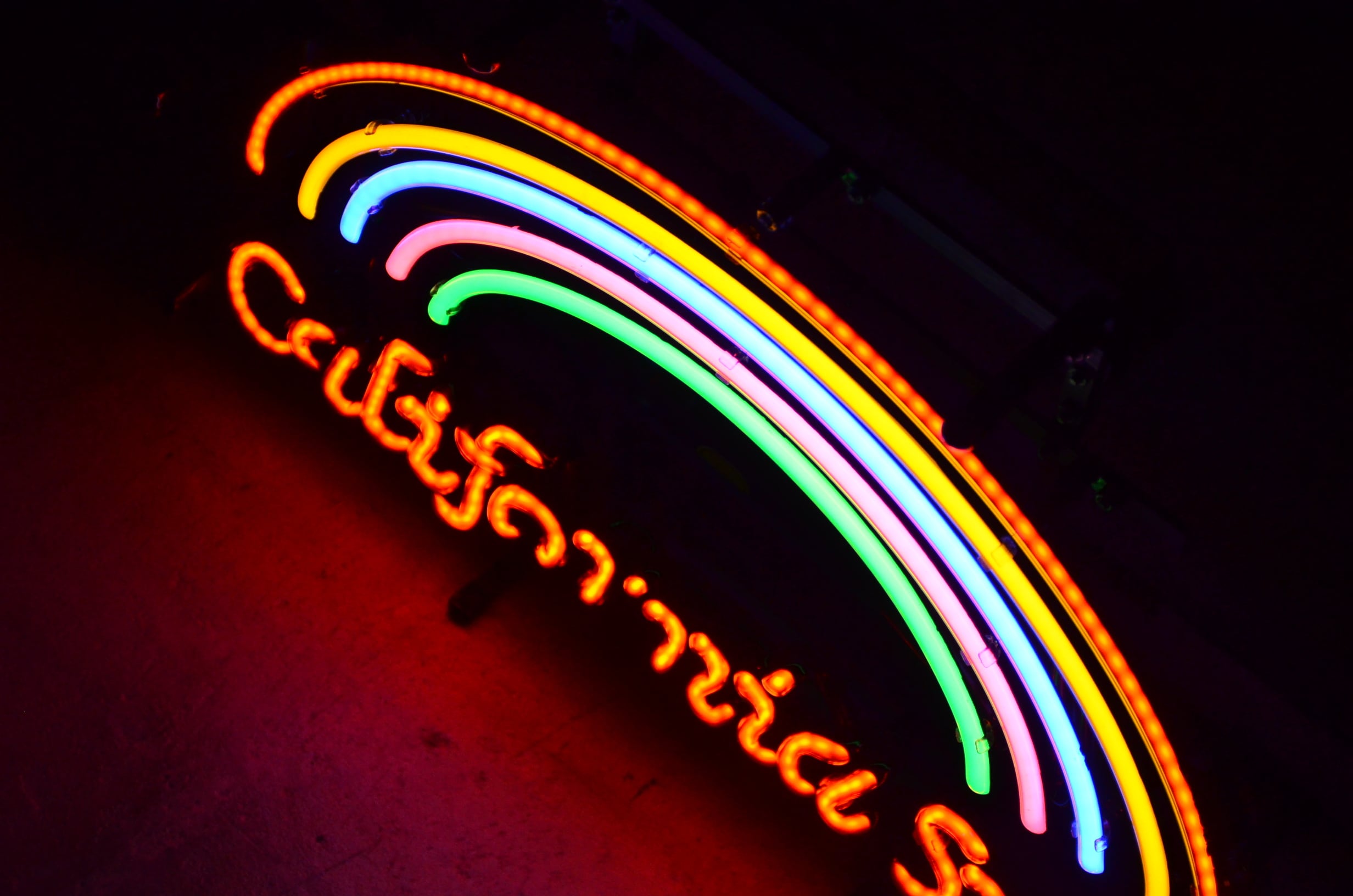 CALIFORNIA SUN NEON SIGN | SIGNPOST