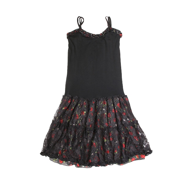 AnnaSui DollyGirl LaceSwitchingCamisoleOnePiece