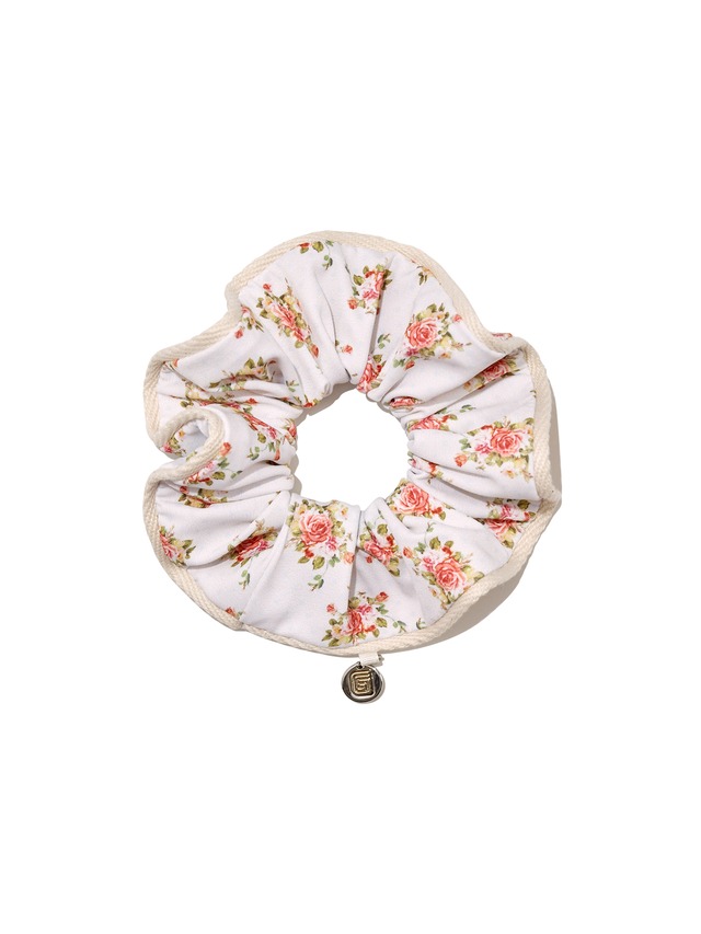 [GLOWNY] CHARM SCRUNCHIE (CREAM BOUQUET) 正規品 韓国ブランド 韓国通販 韓国代行 韓国ファッション グロウニー 日本 店舗