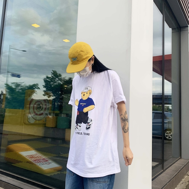 [GARIMU] BIG Teddy Bear Short Sleeve Tee (3COLOR)  正規品 韓国ブランド 韓国通販 韓国代行 韓国ファッション シャツ Tシャツ