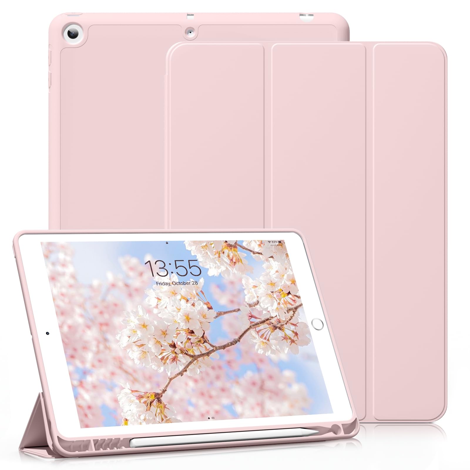 KenKe 新型 iPad 第9/8/7世代 ケース 10.2 インチ (2021/2020/2019モデル)