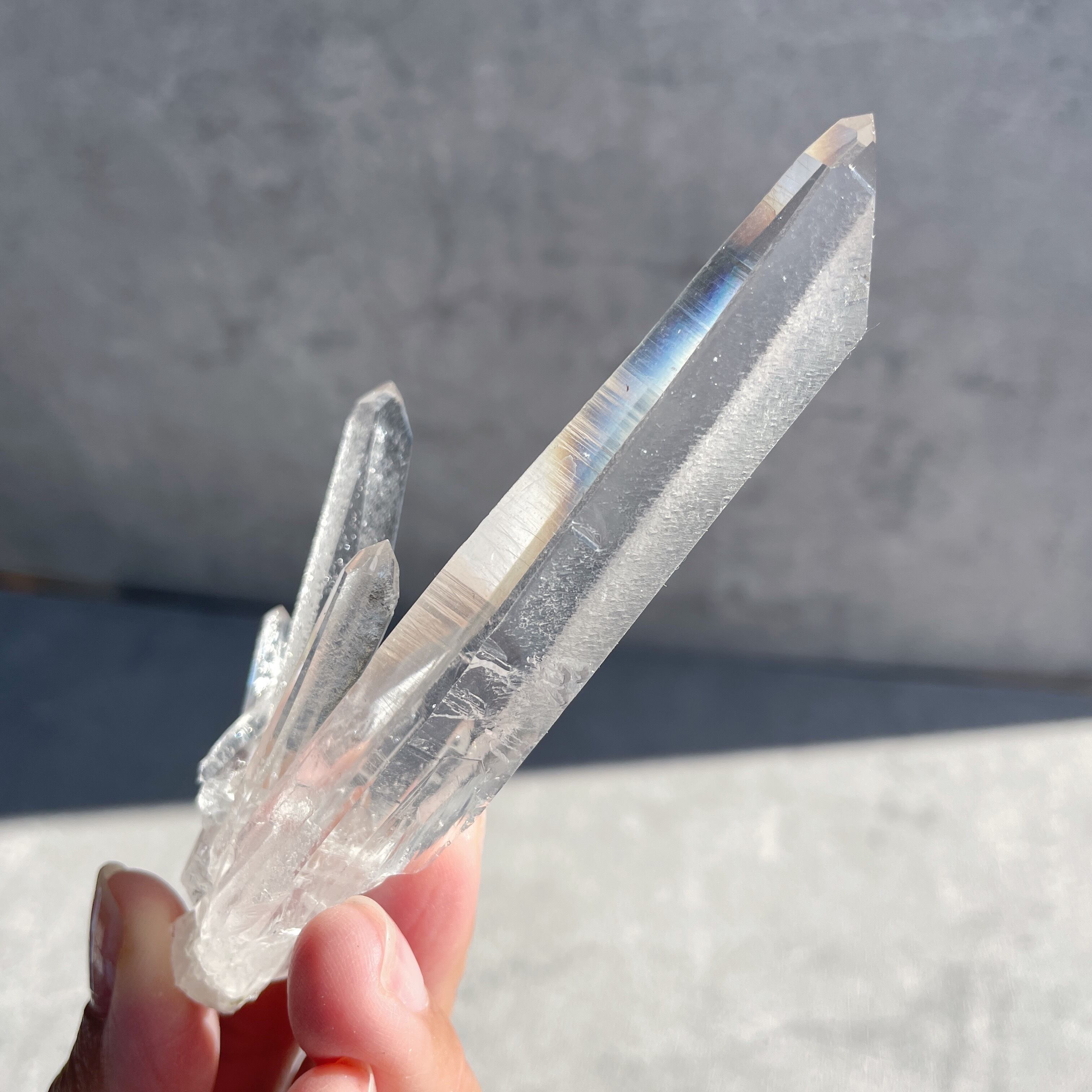 ゼコ産水晶 クリアクォーツクラスター64◇スターブラリークォーツ