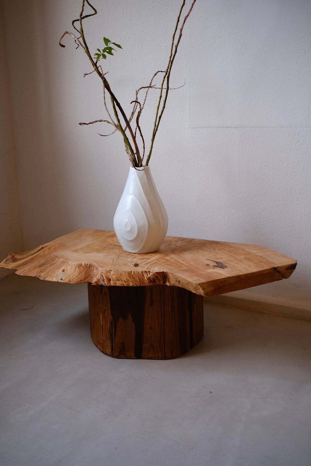 一枚板テーブル 柳 -yanagi- | TORINOKI FURNITURE