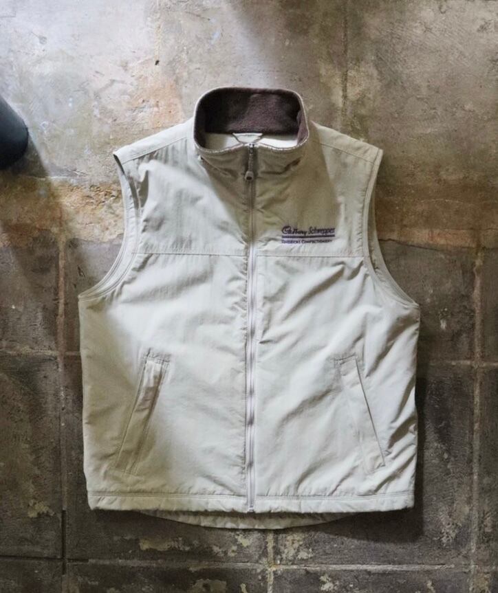 USED 90s L.L.Bean fleece lined nylon vest | budstore powered by BASE