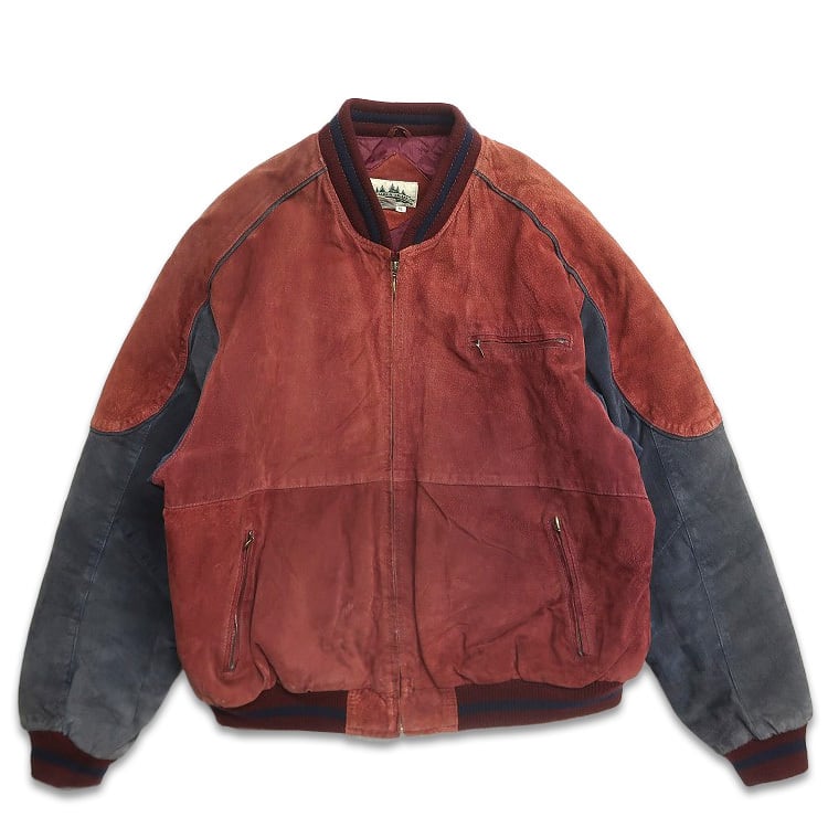 【60’s ユーロヴィンテージ】 スウェードレザージャケット 総裏地 60's ユーロヴィンテージ】 スウェードレザージャケット 総裏地