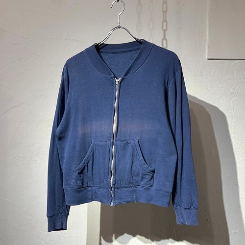 60s Unknown Thermal Lining Zip Up Sweat