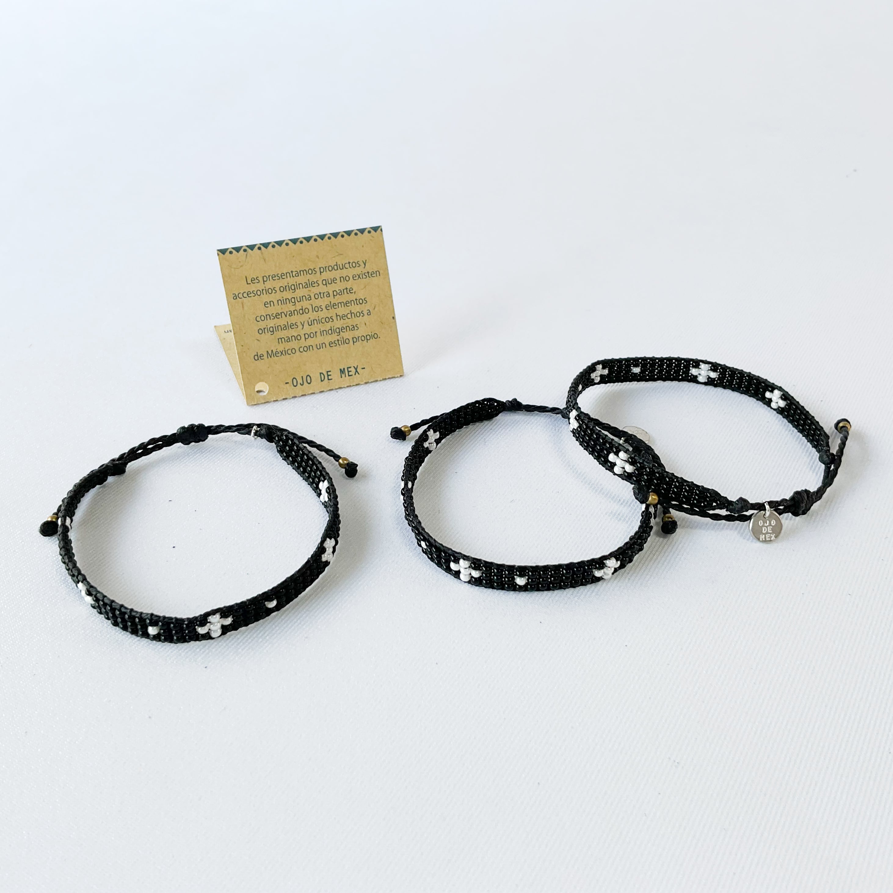 Macrame Beads Cruz Bracelet | Ojo de Mex Store