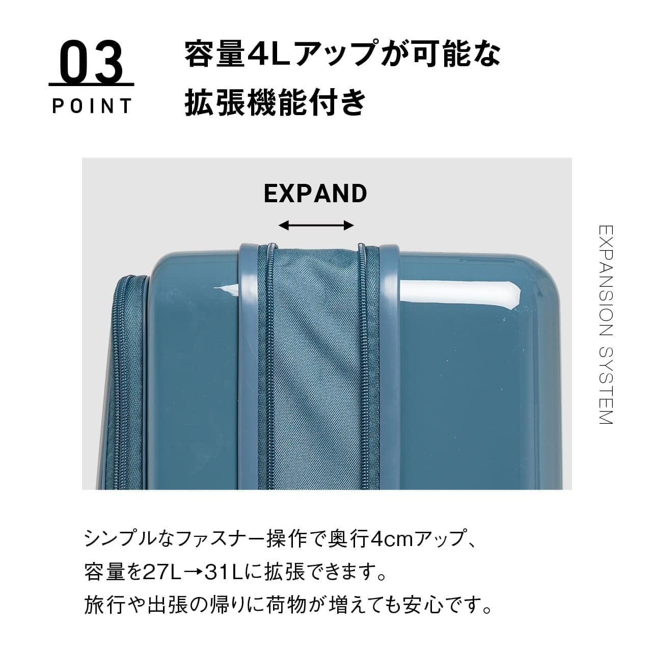 TRAVEL EARTH トラベルアース フラップオープン スーツケース キャリー