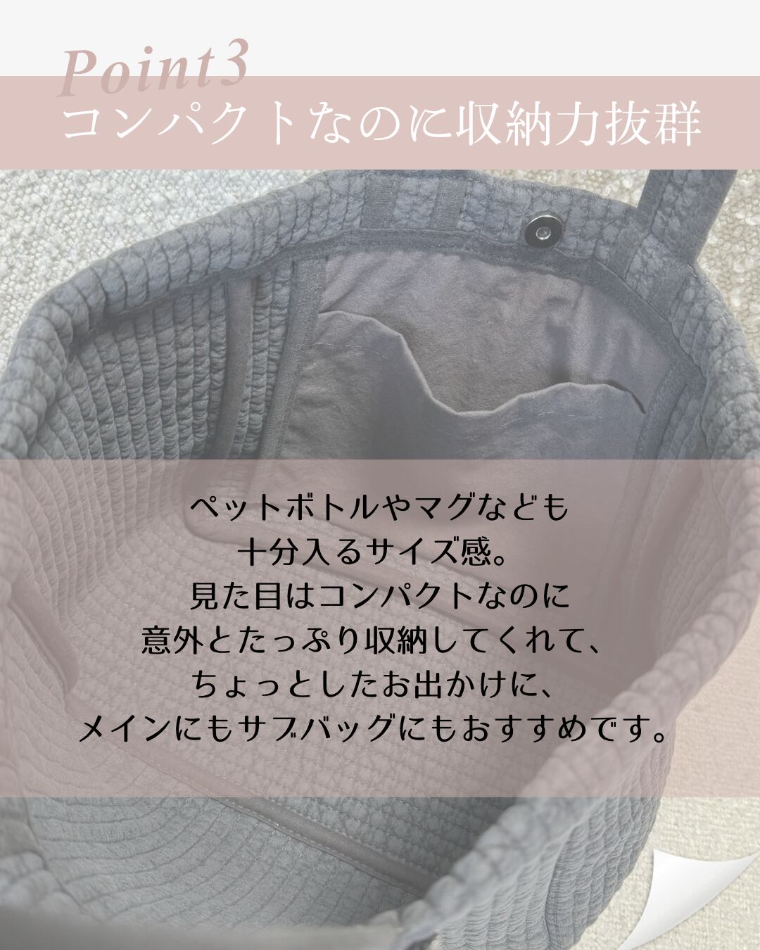 即納】【ミドルサイズ】ハート刺繍ヌビバッグ | ROSE AURA 即納】【ミドルサイズ】ハート刺繍ヌビバッグ | ROSE AURA