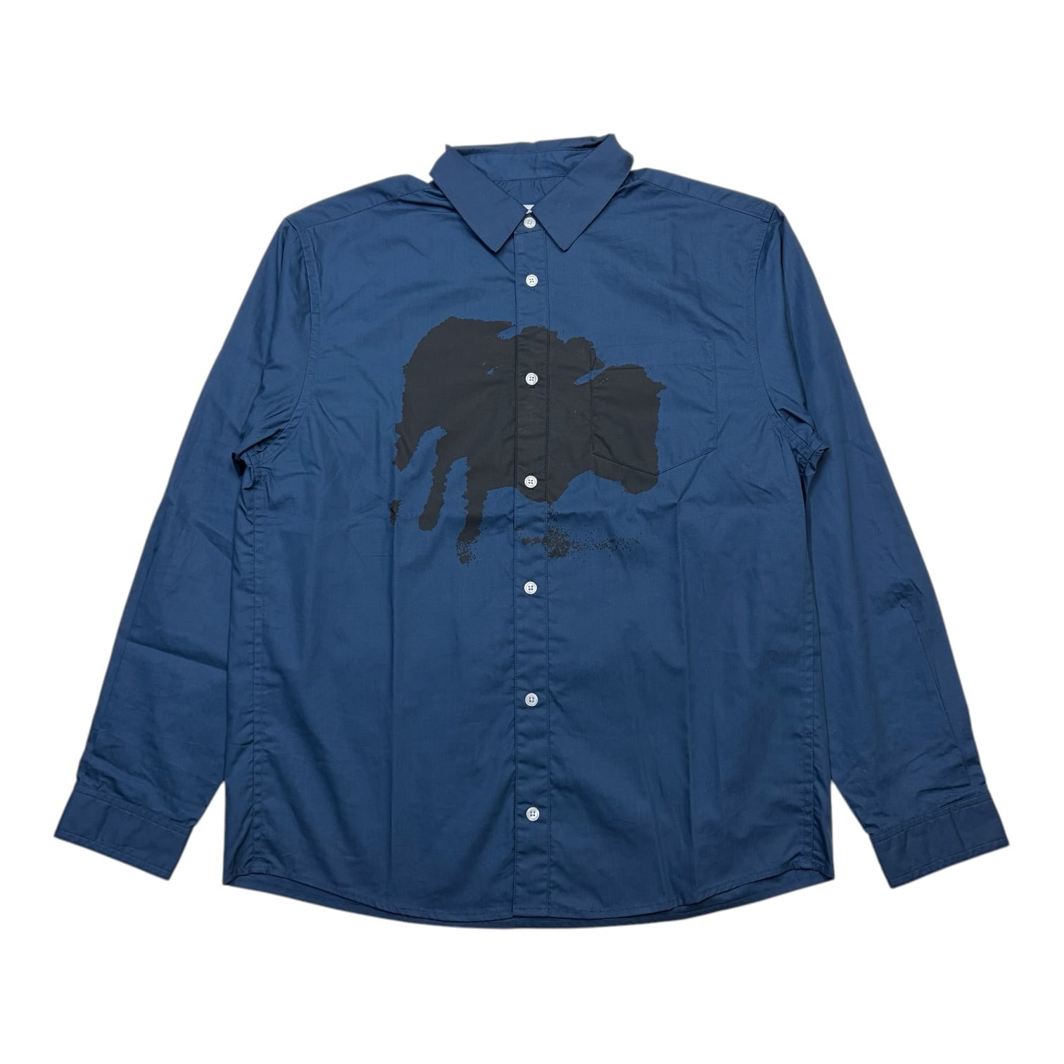 【PAJA STUDIO】Bull Shirt(Navy)〈国内送料無料〉