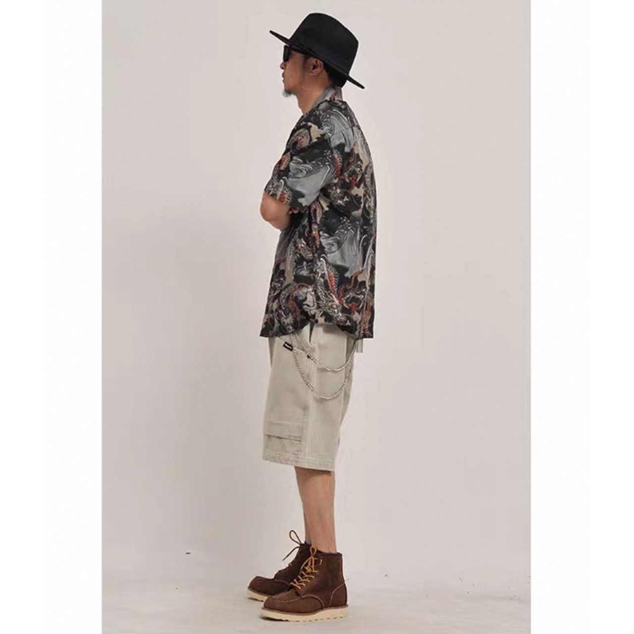 Buggy silhouette cargo shorts 0709 - 6