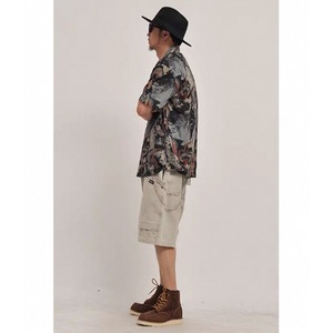 Buggy silhouette cargo shorts 0709