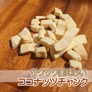 ココナッツチャンク 40g ココナッツ 合成保存料不使用 合成添加物不使用 ローストココナッツ 焼きココナッツ
