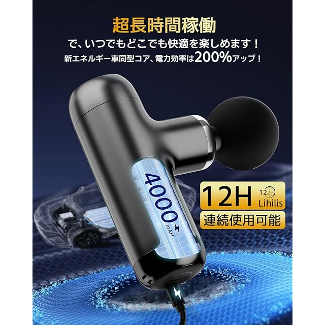 筋膜リリースガン 筋膜リリース ハンディガン 静音　新商品 ドイツ レッド•ドット賞受賞】筋膜リリースガン (整体院長監修