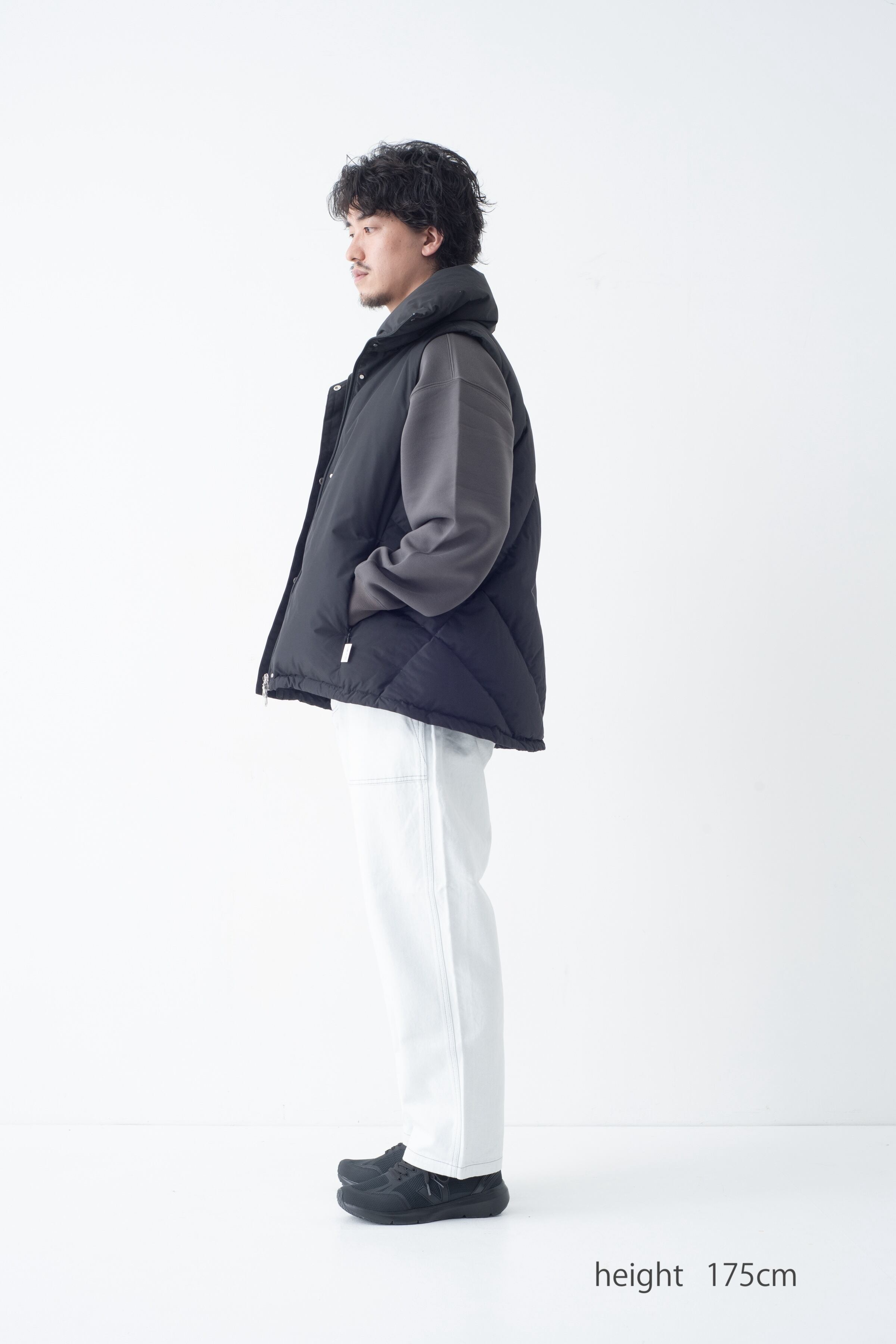 KWD STAND COLLAR DOWN VEST | KWD ONLINESHOP