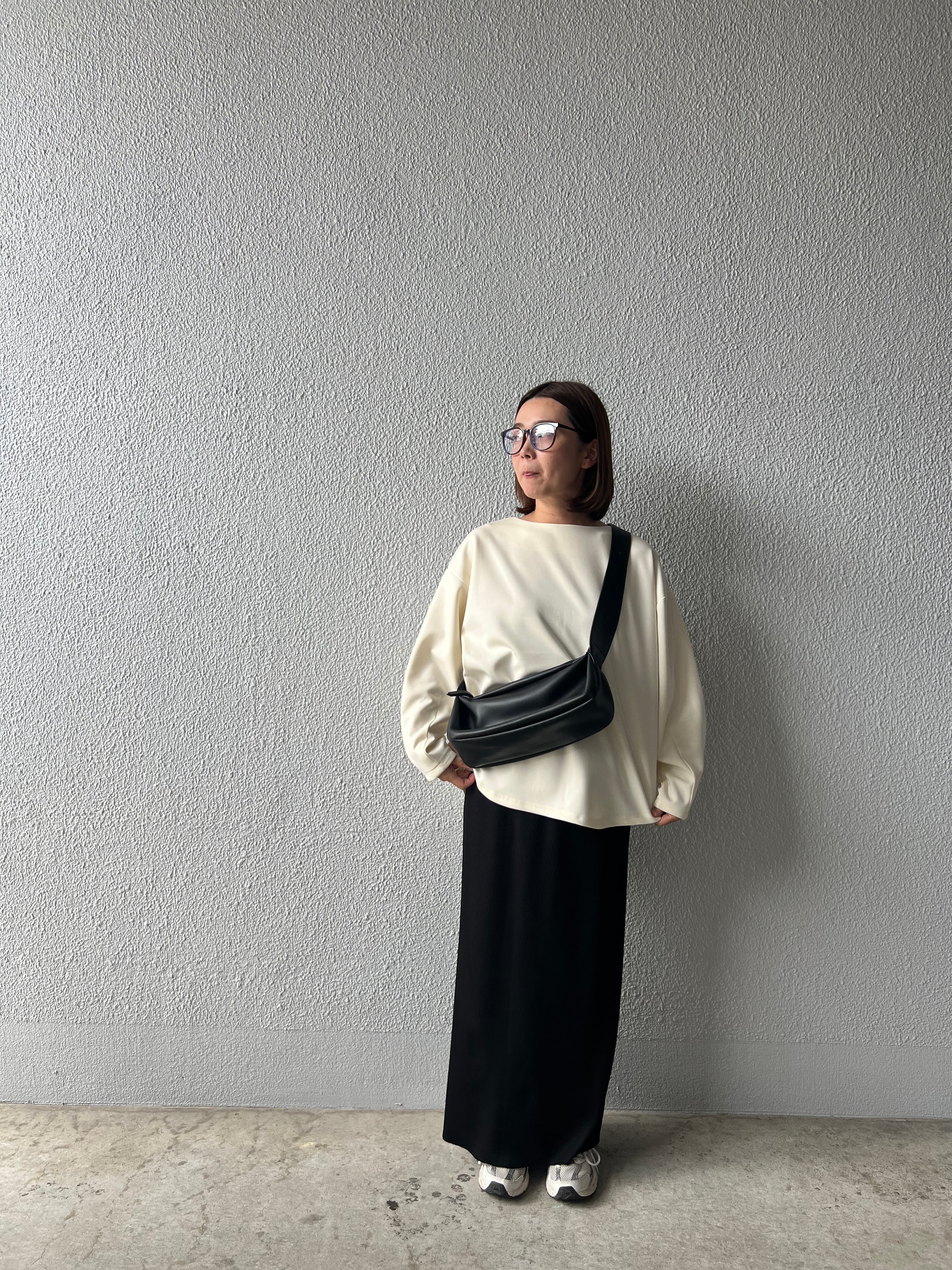 【SELECT】ダーツスリーブダンボールニットプルオーバー 45-0699