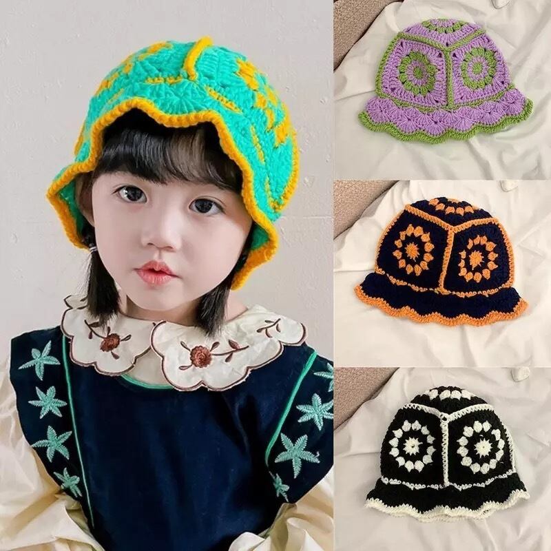 キッズ グラニースクエア ハット | sunrisebaby キッズ グラニースクエア ハット | sunrisebaby