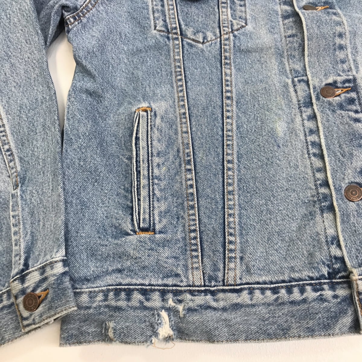 LEVI'S リーバイス 00年代 MEXICO製 70507 -0389 星条旗柄 バック