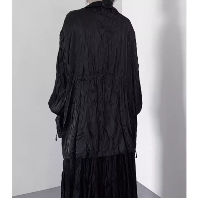 Drawstring classic blouse C0291