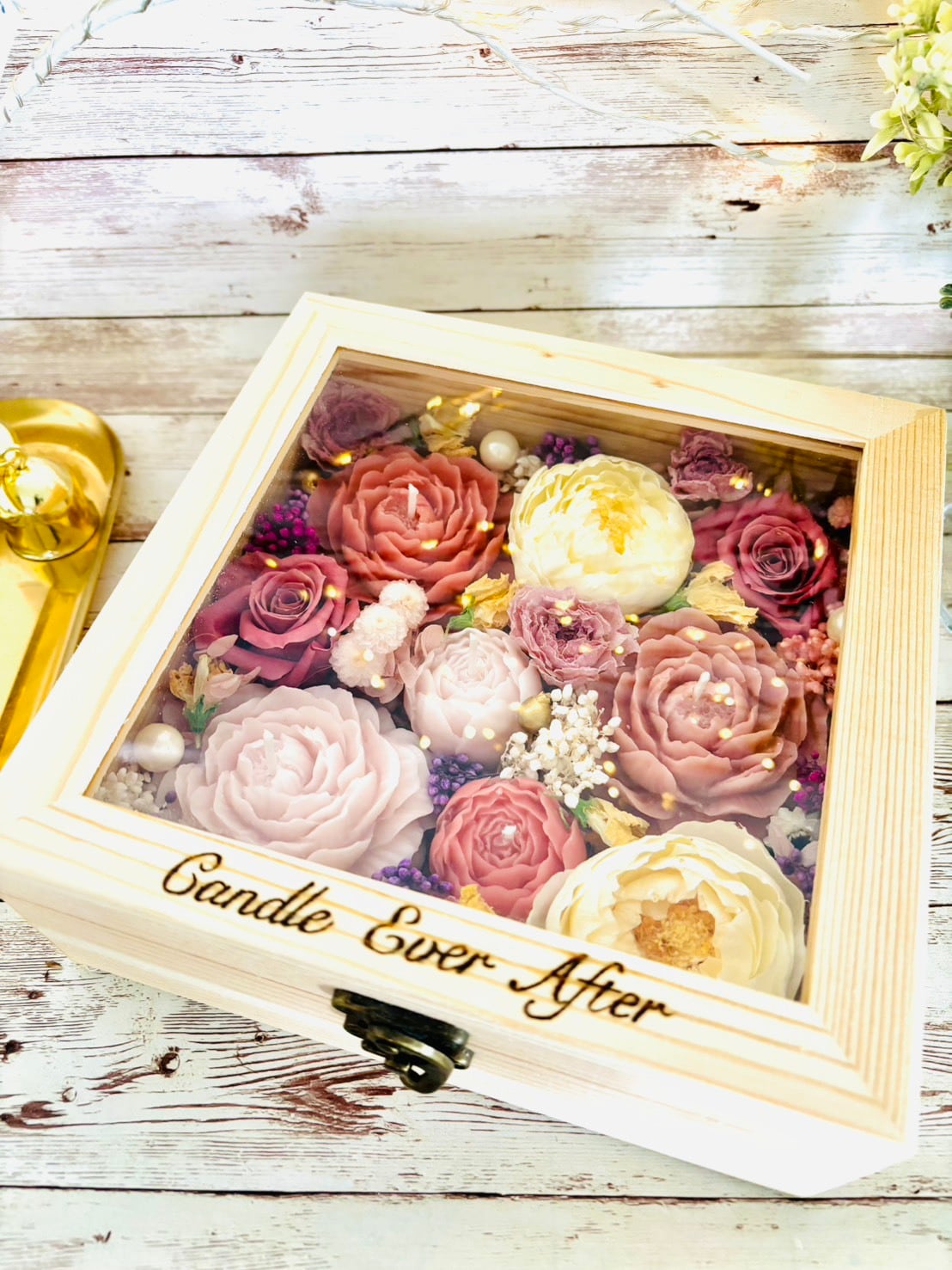 プレゼントボックス アンティークピンク