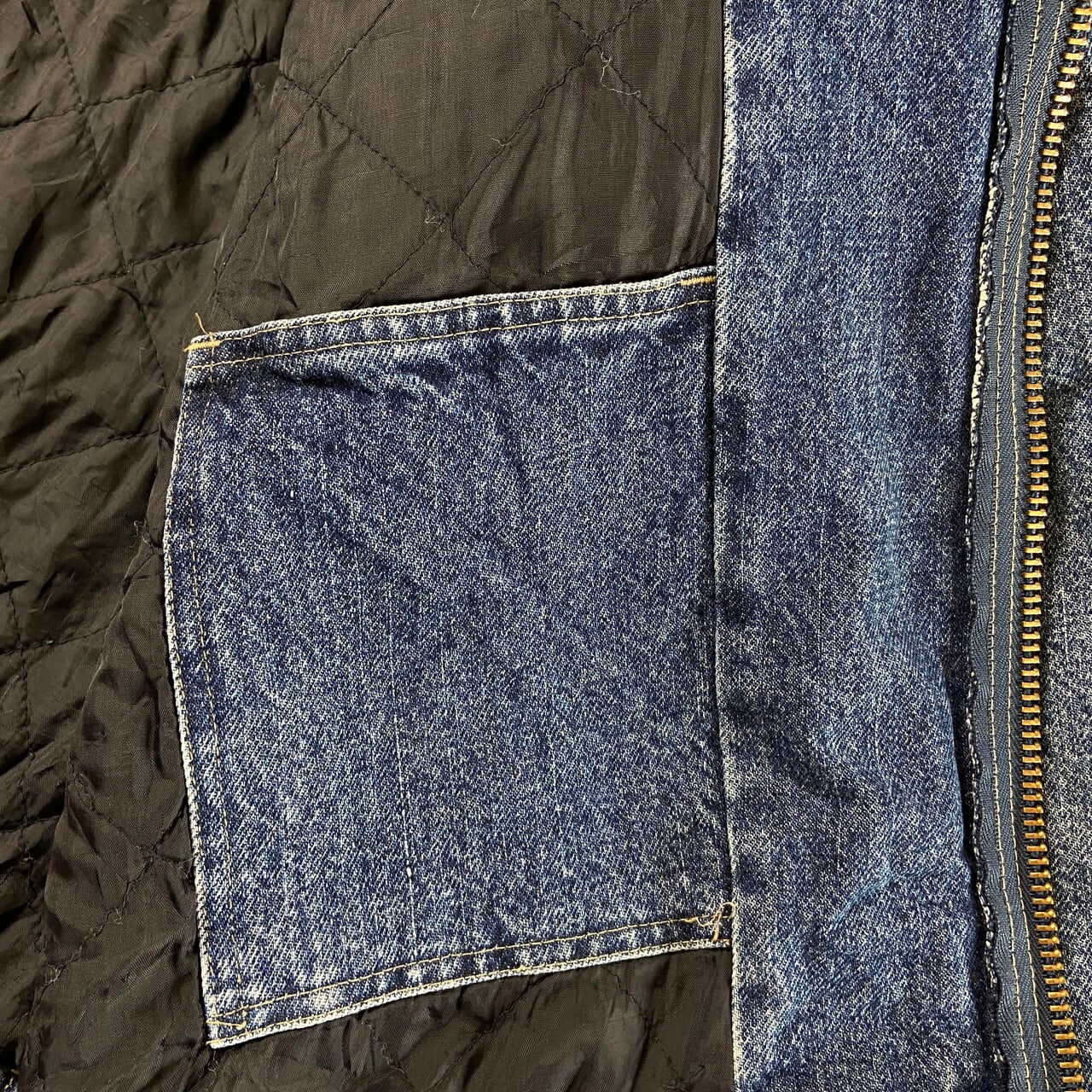 Dickies ディッキーズ デニム デトロイトジャケット 裏地キルティング L Dickies ディッキーズ デニム デトロイトジャケット 裏地キルティング L