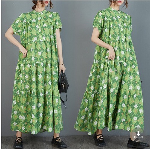 【春夏新作】ファッションワンピース#sebmvo-27177