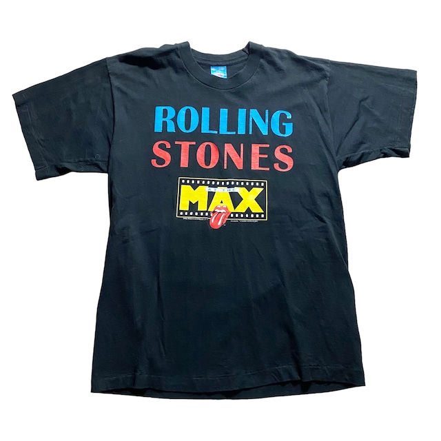 vintage 1990’s THE ROLLING STONES music tee “Live At The Max”