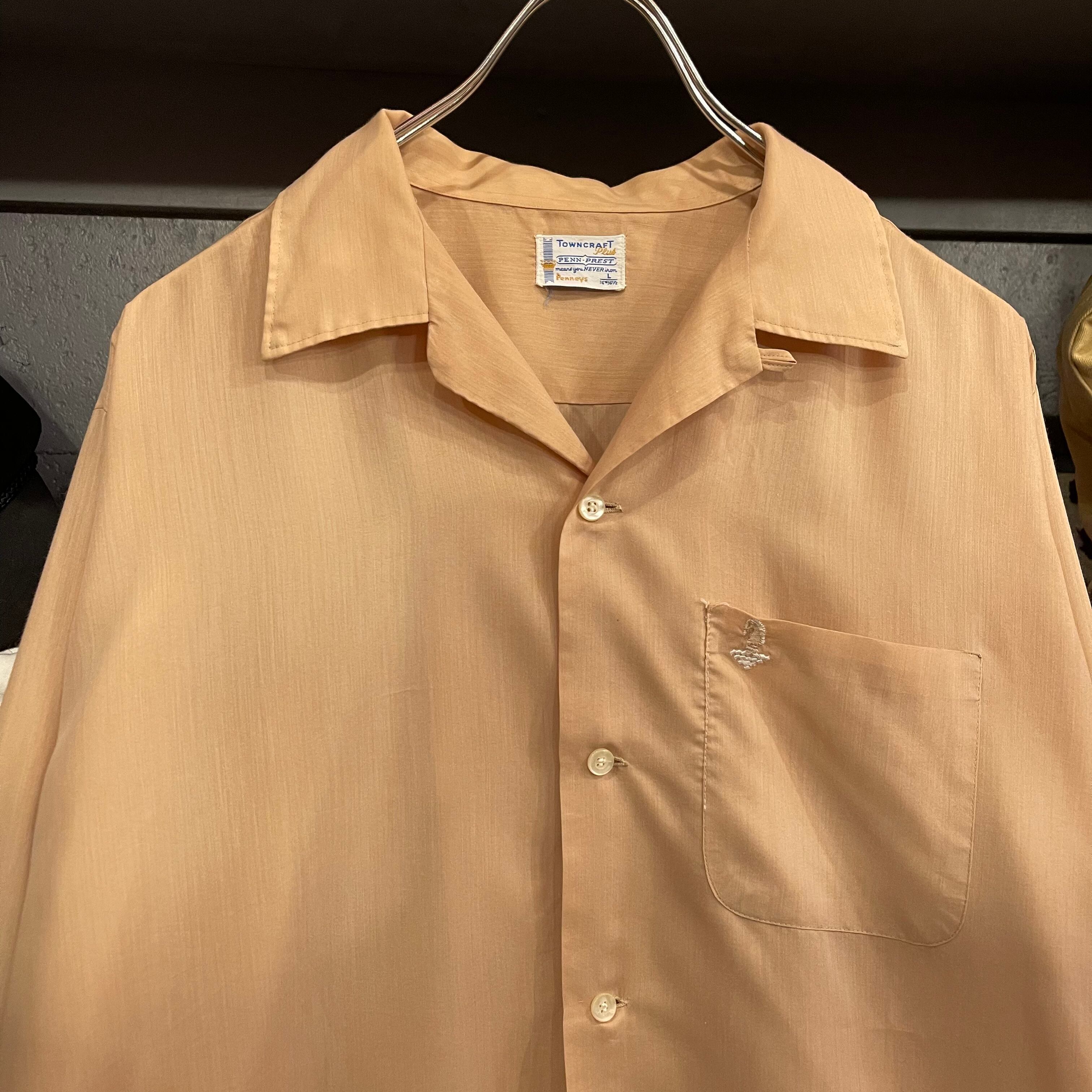 60s TOWNCRAFT L/S Open Collar Shirt | VOSTOK