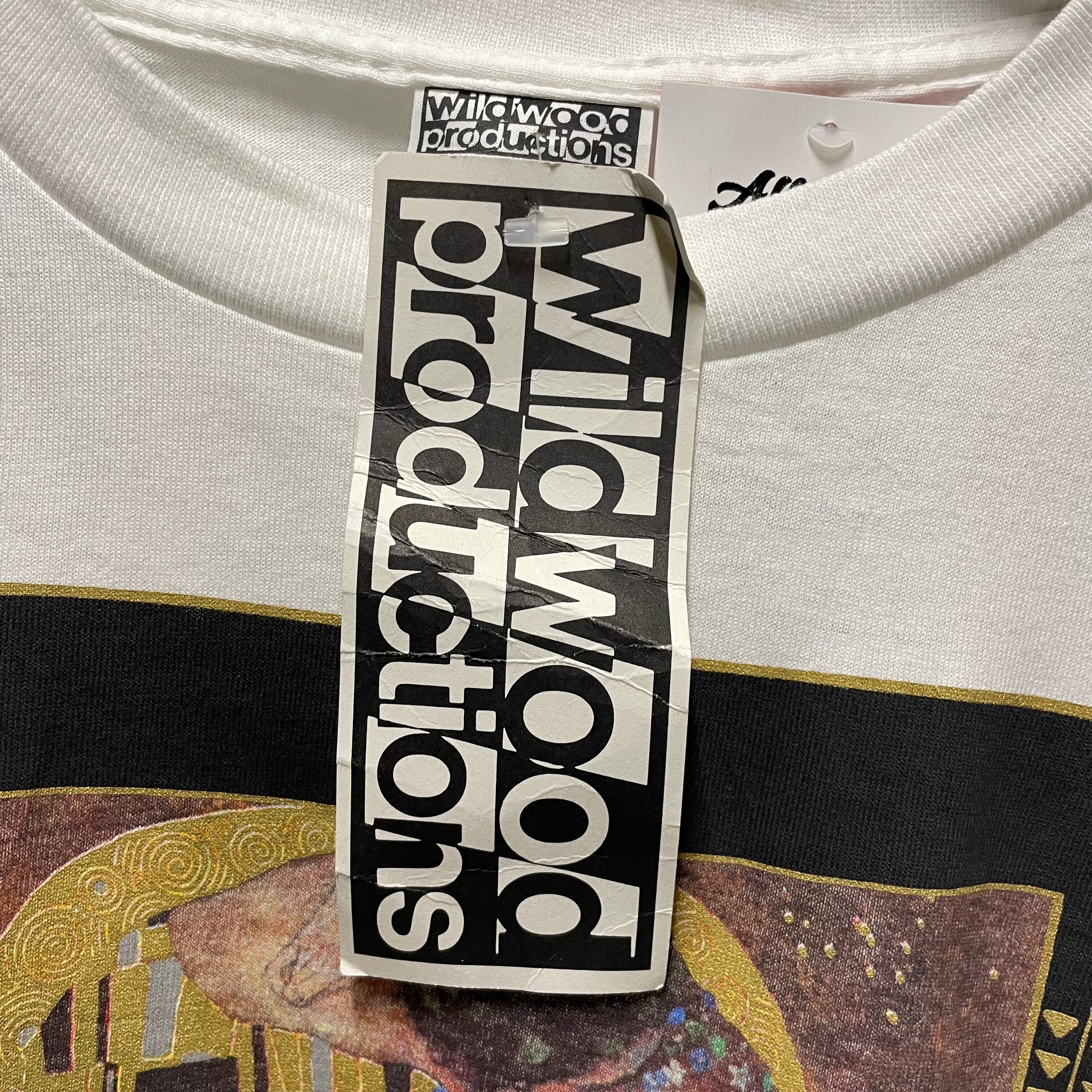 USA製 size:L 【Gustav Klimt “The Kiss”Tee】アート アートTee