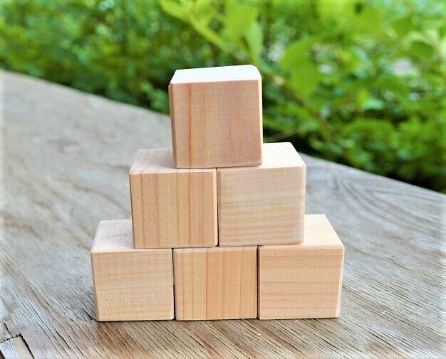 かわいいヒノキブロック(消臭・防虫・抗菌効果) hinoki block 0061