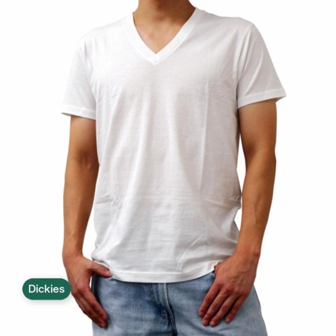 【2セット】ディッキーズ SS Vネック Tシャツ 3枚組