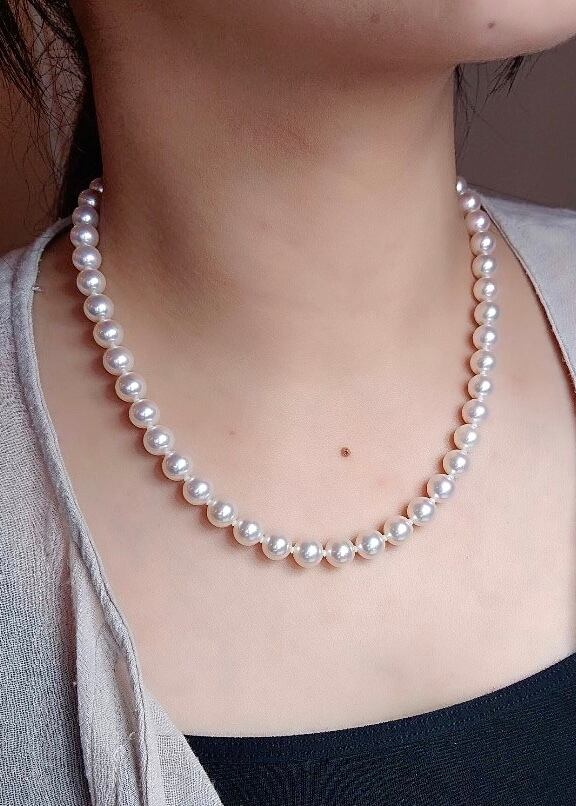 8mm〜8.5mm アコヤパールネックレス ○ | 株式会社Jewelry伊藤