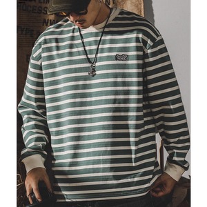 stripe long sleeve t-shirts A0917