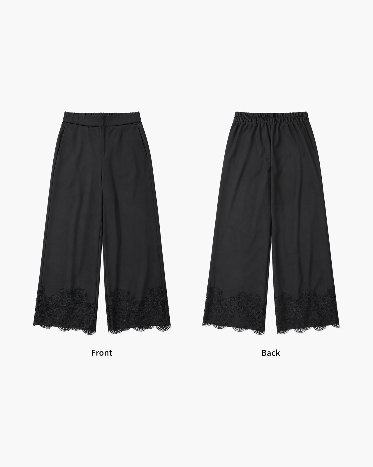 レースワイドパンツ［90008］