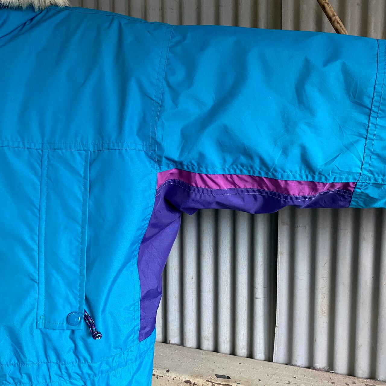 90年代 Columbia コロンビア Longs Peak ハイネック マウンテン