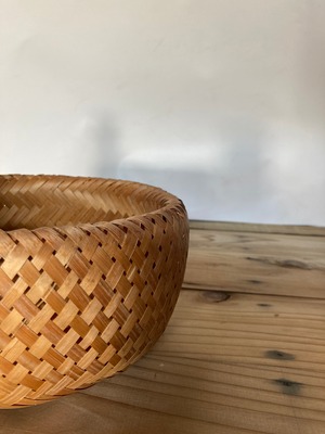 SALE/ヴィンテージの竹籠
