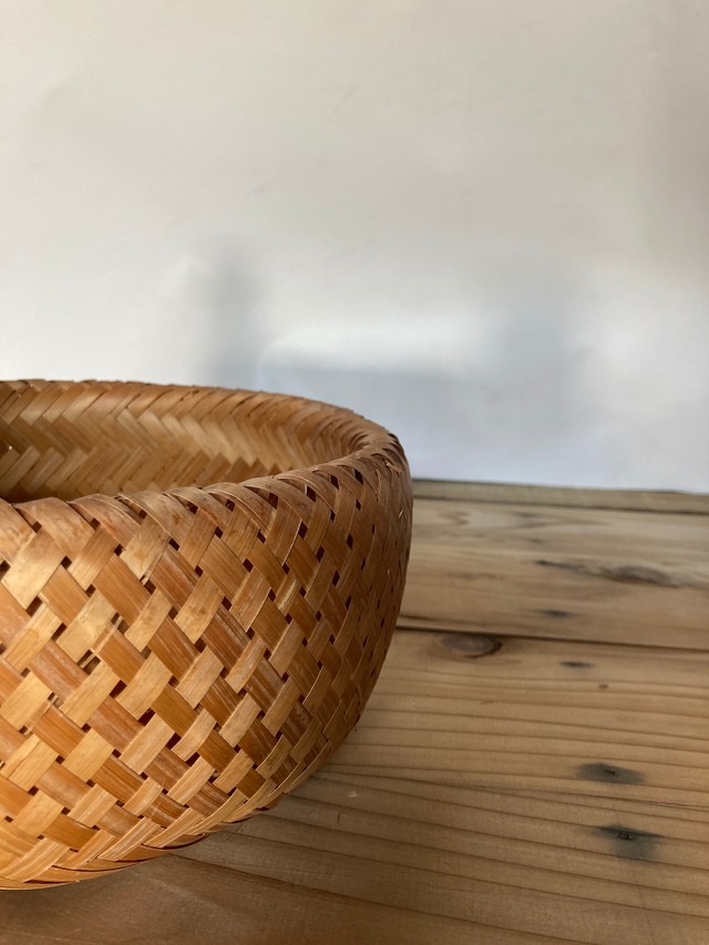 SALE/ヴィンテージの竹籠