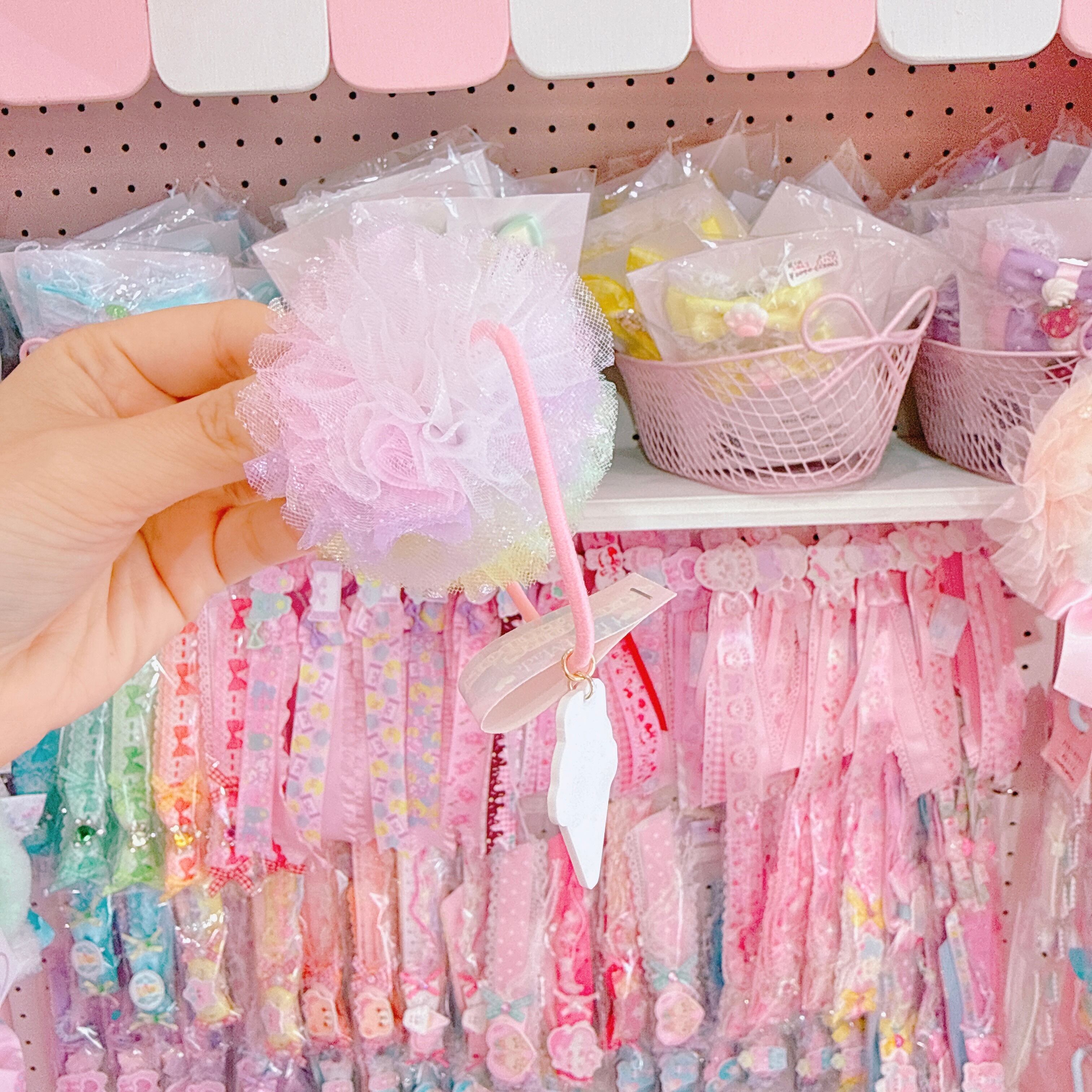 【H2】70-6チュールヘアゴム