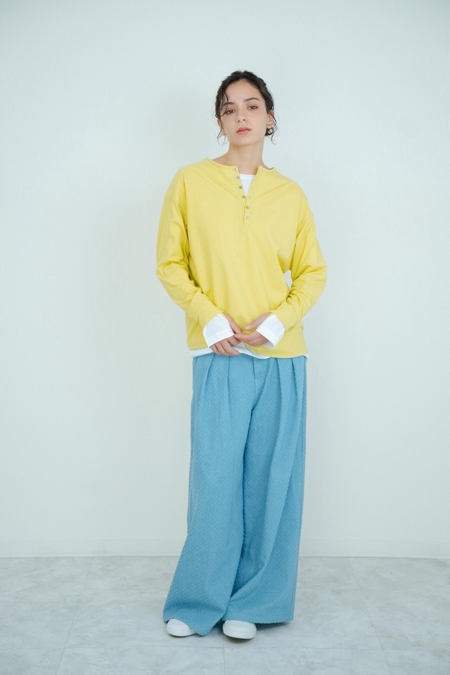 【ご予約】 Henley Neck Layered Set【boutiqueordinary】