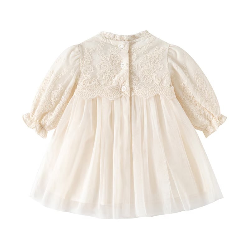 レトロレースドレス