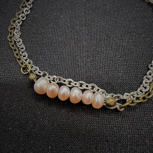2color Pearl Bracelet