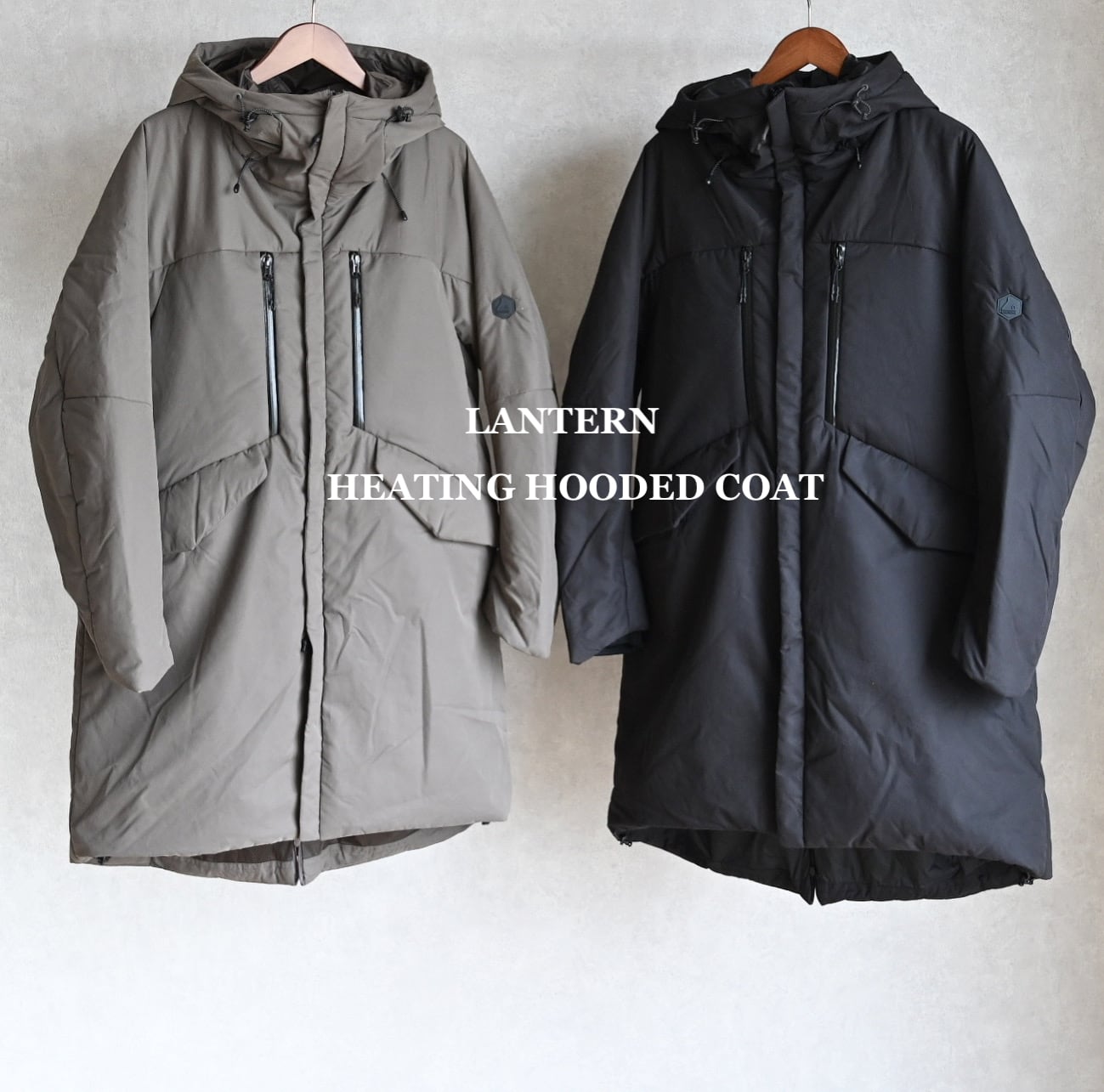 LANTERN】HEATING HOODED COAT ランタン ヒーティング フード コート