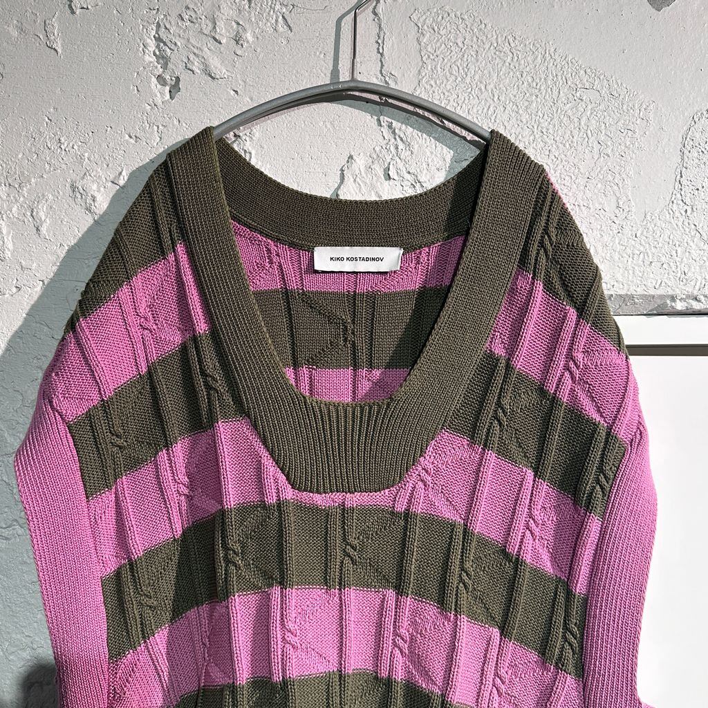 KIKO KOSTADINOV キココスタディノフ 24SS Merli Twinset Vest ニット