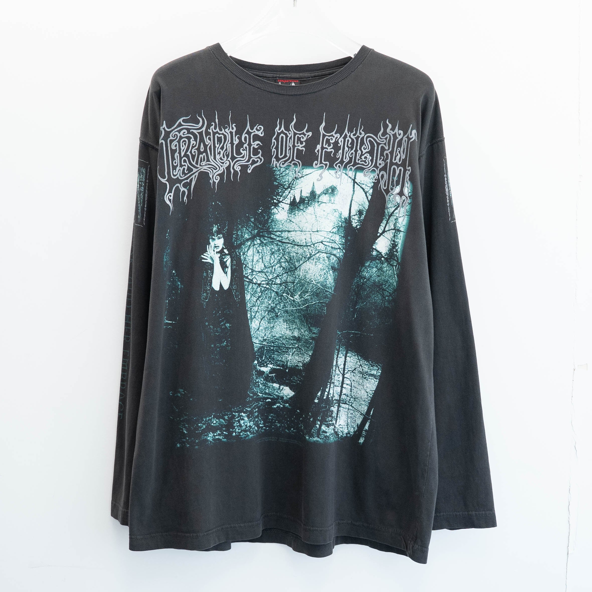 Cradle Of Filth " Funeral In Carpathia L/S " Original Tag Fits XL【A9-433】